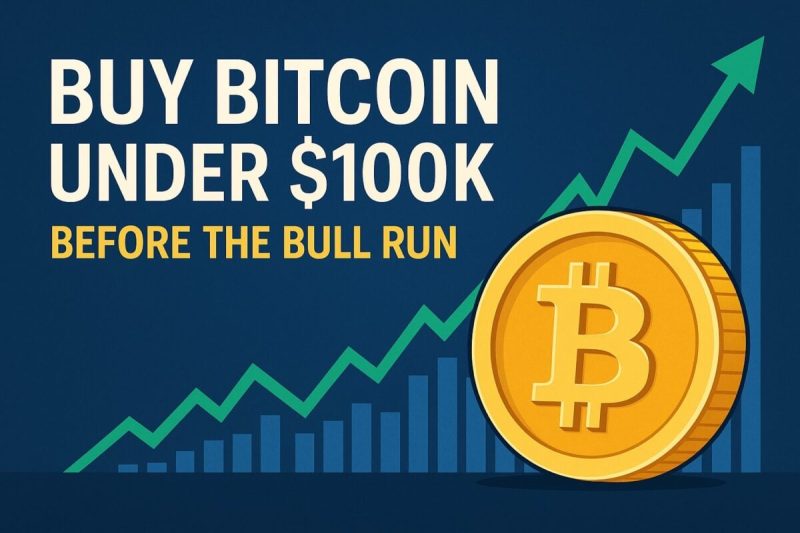 Buy Bitcoin Under $100K Before The Next Bull Run